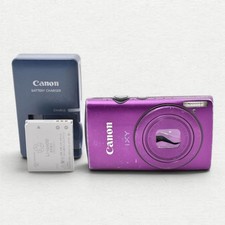 Canon IXY 600F PowerShot ELPH 310HS Purple Compact Digital Camera 16.1MP Zoom 5x