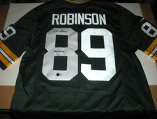 DAVE ROBINSON GREEN BAY PACKERS JSA/COA SIGNED OFFICIAL LICENSED NIKE JERSEY
