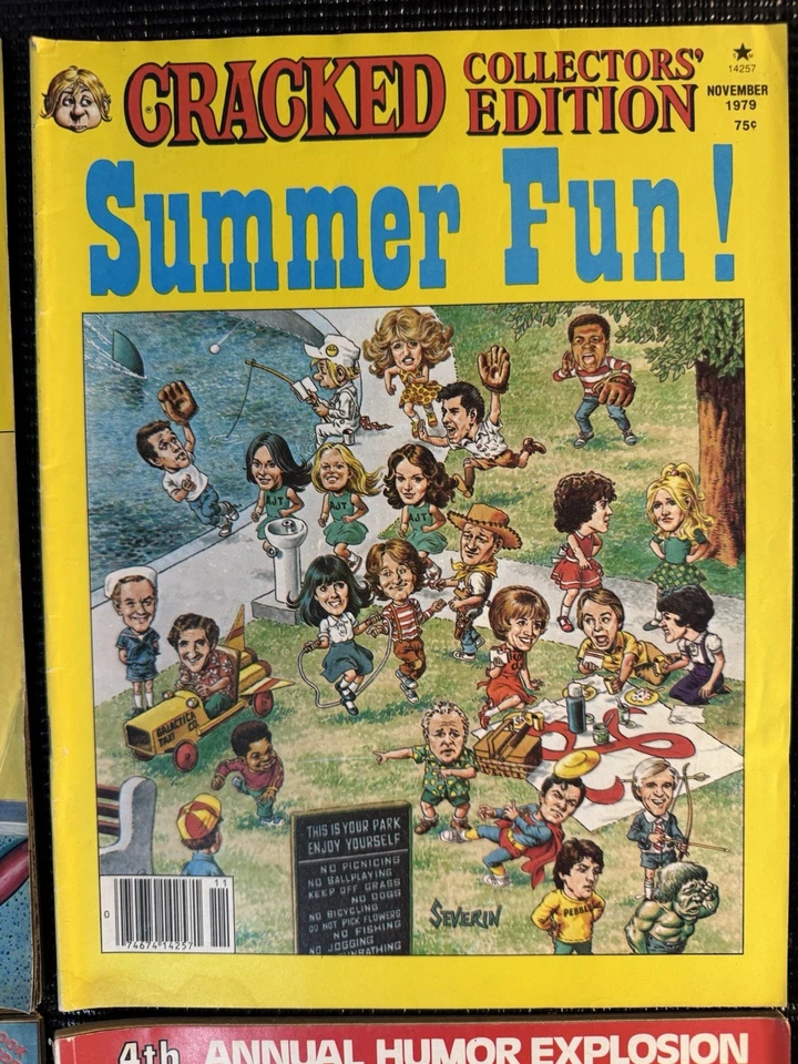 Cracked Magazine Lot Of 6. Monsters, Star Wars, Collectors Edition, 70’s, 80’s - Image 3 of 4