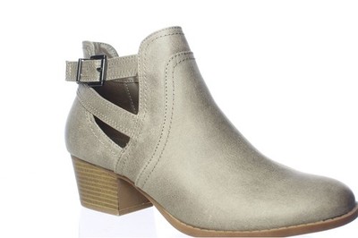 Fergalicious Womens Banger Taupe Ankle Boots Size 10 (1445694)