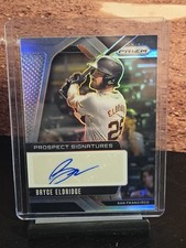 2025 Panini Baseball Prizm Bryce Eldridge Prospect Signatures #PS-BE Auto Silver