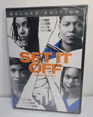 Set It Off (Director's Cut) (DVD, 1996) NEW, SEALED, Jada Pinkett