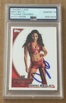 2010 Topps WWE - Nikki Bella #8 for sale online | eBay