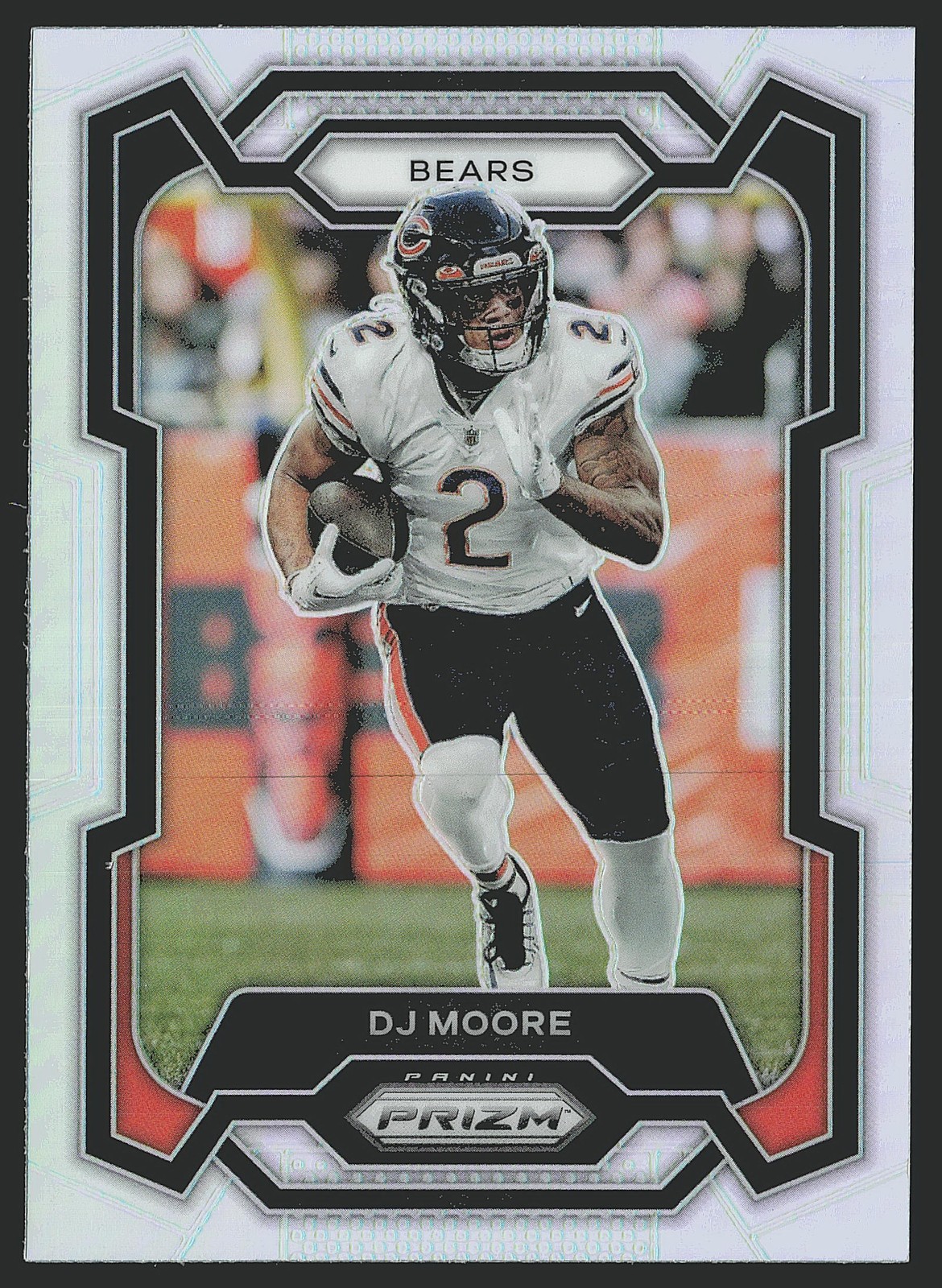 2023 Panini Prizm #47 DJ Moore Silver