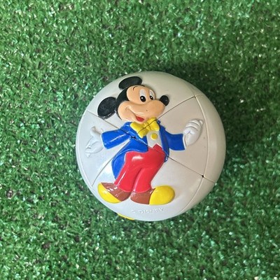 Vintage Mickey s Challenge 3D Puzzle Ball Disney Donald Duck 1990s Plastic