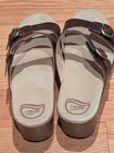 Dansko Sophie Vintage Pull Up Two Strap Sandal Teak Size  42 — photo 4