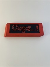 OOPS! Red Jumbo Eraser Office School Work Gift Novelty Office