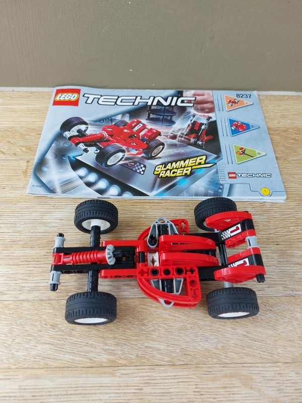 Lego Technic - Set 8237 - Slammer Racer, with instructions, no ramp or box