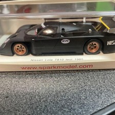 SPARK 1/43 Nissan Lola T810 Test Car Model 1985 Diecast Collectible