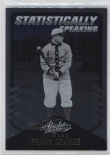 2022 Panini Absolute Statistically Speaking Frank Chance #SS-2 HOF 02l6