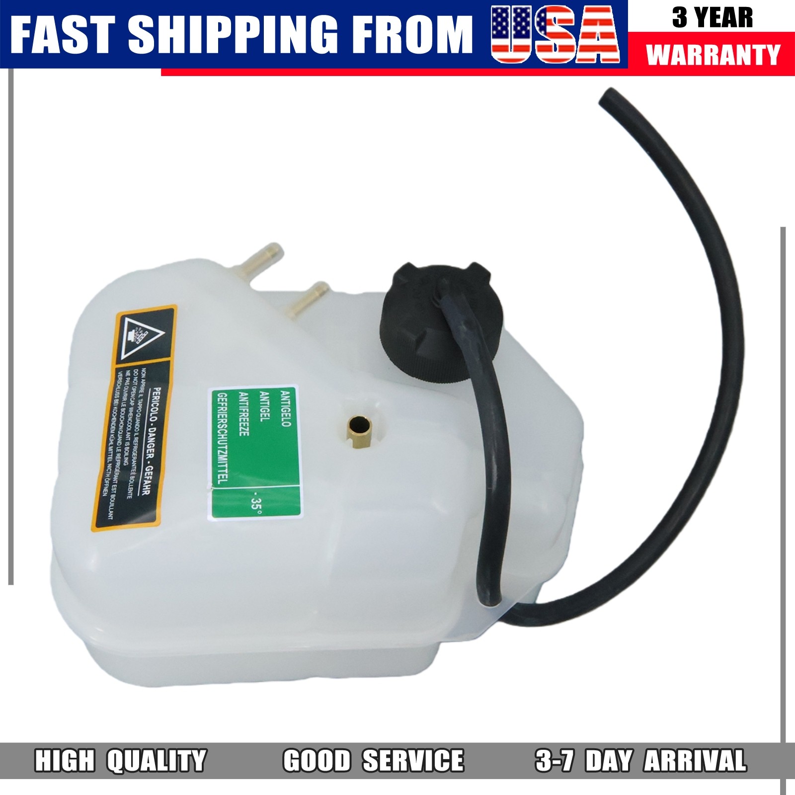 296547 Coolant Expansion Tank Fits Maserati GranTurismo Quattroporte GranCabrio