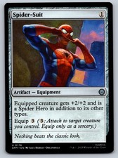 Spider-Suit 176 Uncommon Marvel's Spider-Man Magic: The Gathering Near Mint