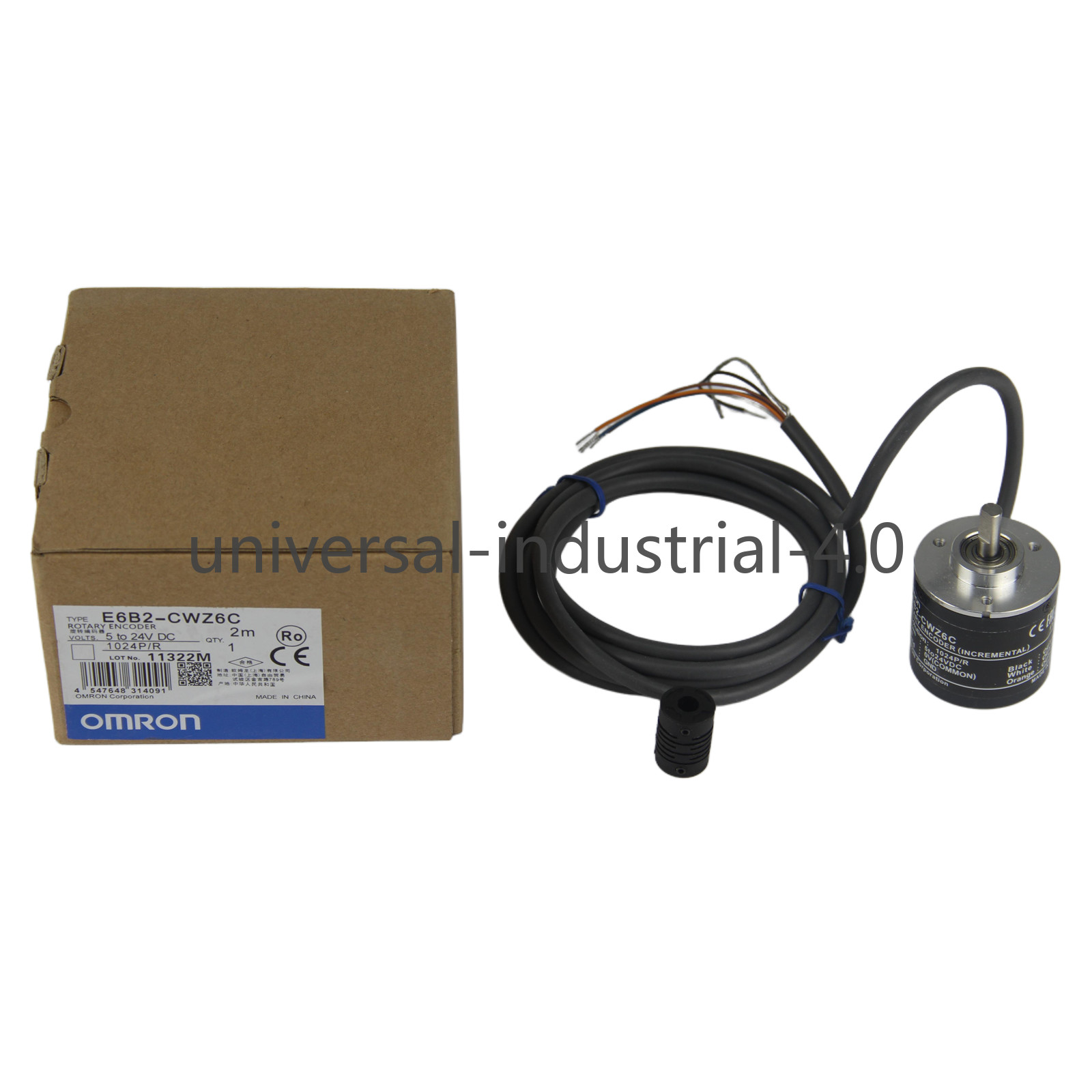 Omron Rotary Encoder E6B2-CWZ6C 1024P/R E6B2CWZ6C New in Box