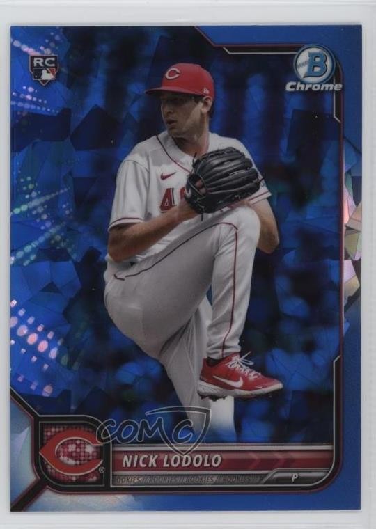 2022 Bowman Chrome Sapphire Edition Nick Lodolo #27 0xq4
