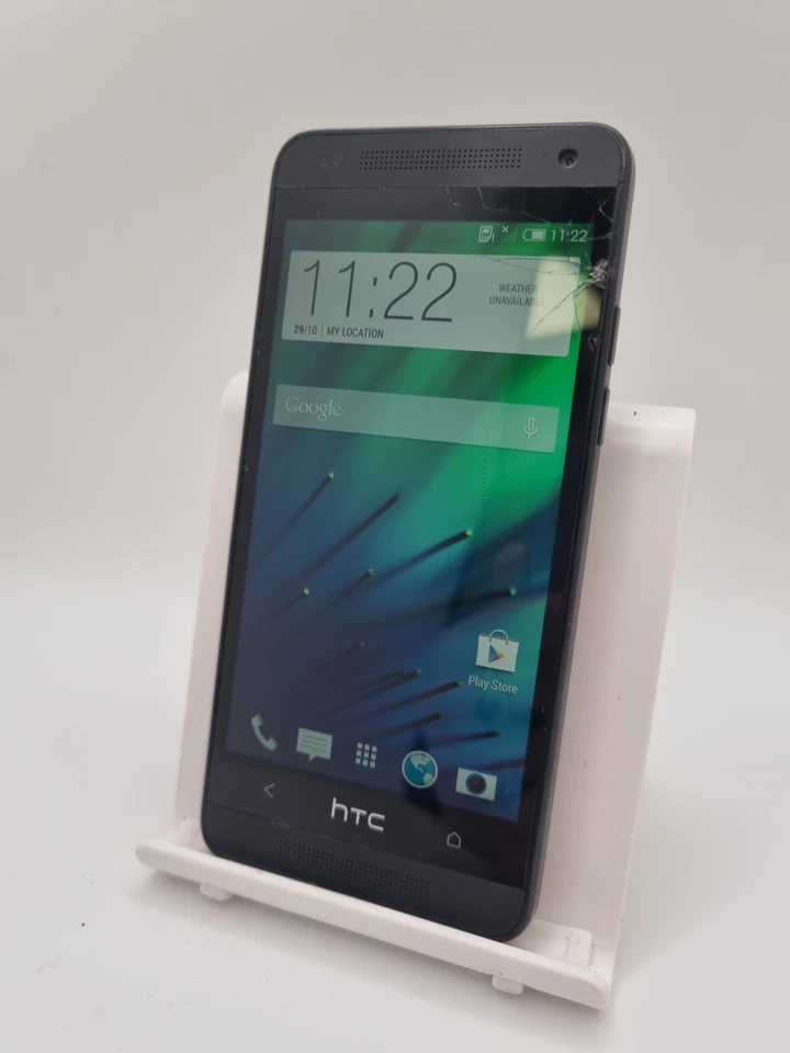 HTC One Mini PO58200 Black Unlocked 16GB 1GB RAM Android Smartphone Cracked - Image 4 of 4