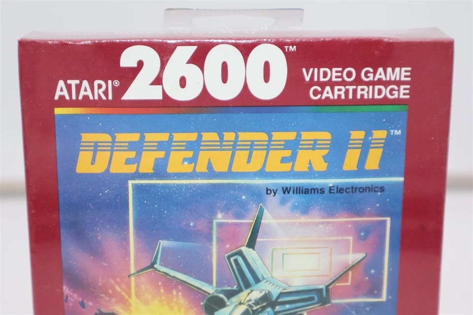 Atari 2600 Boxed Video Game Cartridge - Defender II - New Sealed - Image 2 of 4