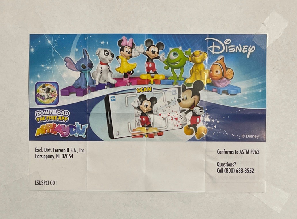 Kinder Joy Disney Puzzle Prize Sets | eBay