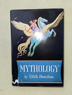 Mythology by: Edith Hamilton (1942, Hardcover)  Book is in  GUC  See Photos