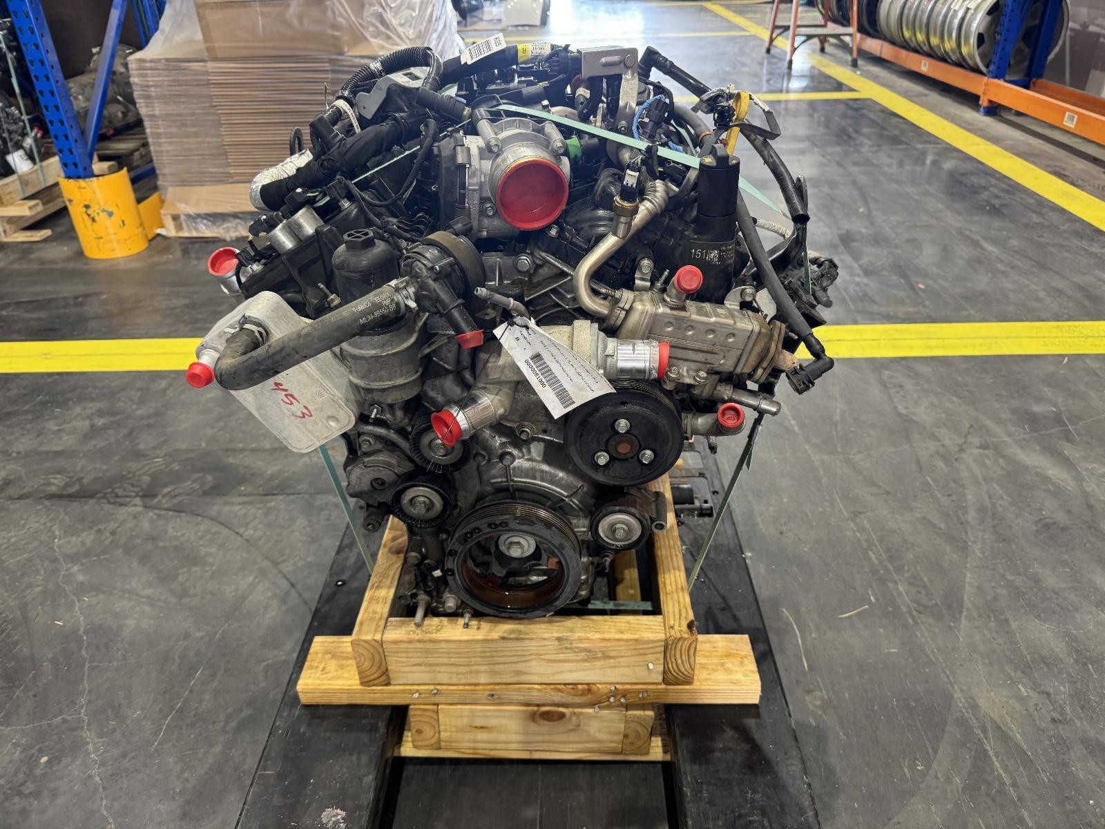 2021-2023 FORD F150 ENGINE 2.7L VIN P 8TH DIGIT TURBO 131K MILES