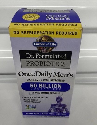 Garden of Life Dr Formulated Once Daily Men s Probiotics 50B CFU 30 Caps