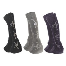2 Pieces Figure Skating Leg Warmers Protectors Decoration Comfortable Leg Cover
