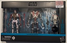 STAR WARS BLACK SERIES JEDI SURVIVOR MAGNAGUARD & SUPER BATTLE DROID 3 PACK