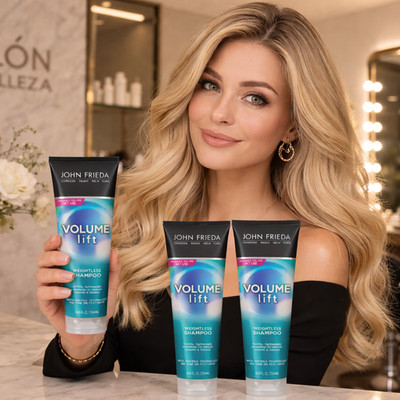 3- PACK John Frieda Volume Lift Weightless Shampoo - 8.45 Oz