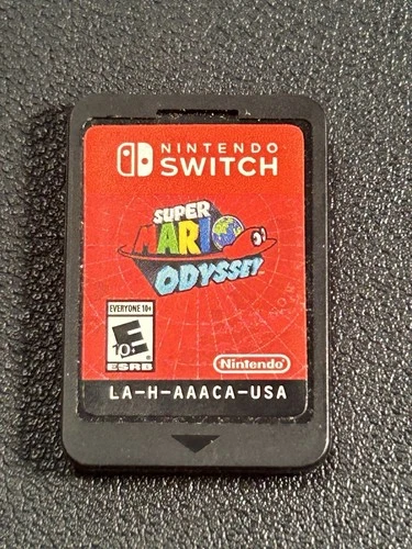 Super Mario Odyssey Nintendo Switch Tested Authentic Cartridge Only Works