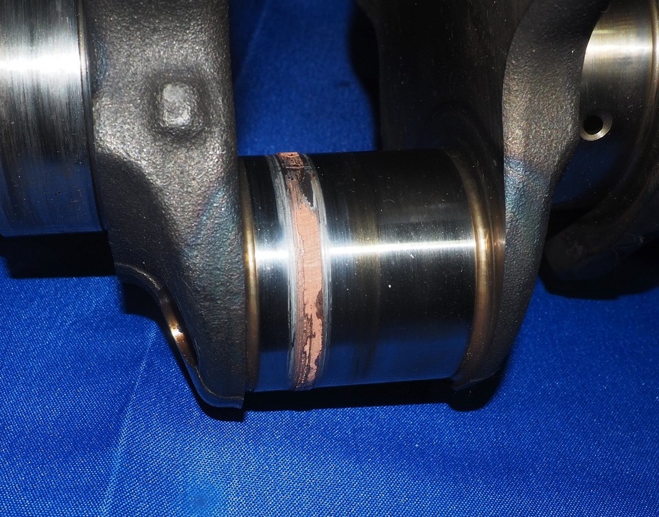 2011-2019 Mercedes M157 5.5L V8 63 AMG Motore Albero A Gomiti OEM *SPUN ...