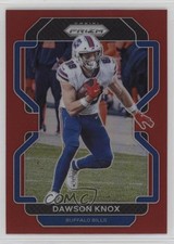2021 Panini Prizm Red Prizm Dawson Knox #116 4f5