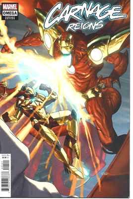 #ad CARNAGE REIGNS OMEGA #1 TAURIN CLARKE VARIANT MARVEL COMICS 2023 NEW UNREAD B B $8.75