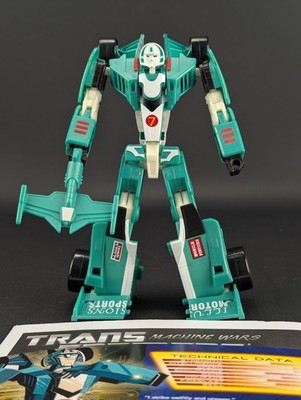 Transformers Botcon Machine Wars Mirage complete Hasbro Timelines 2013 FunPub