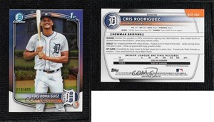2025 Bowman Chrome Prospects Refractor /499 Cris Rodriguez #BCP-250
