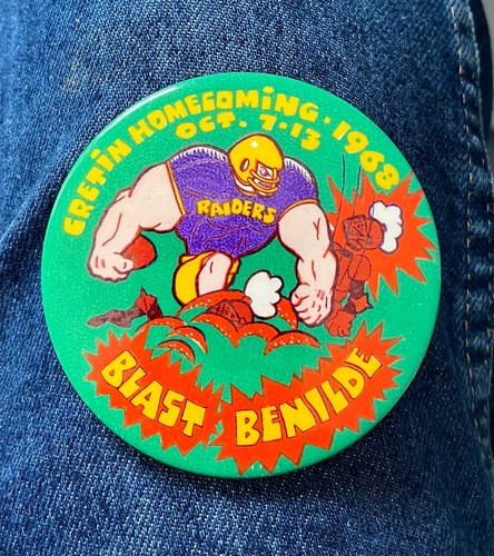 Bunte 1968 "Blast Benilde" Cretin Fußball Heimkehr 3" Cel Grafik Bild