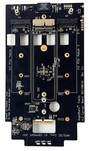 AngelShark Carrier Board für Mac Pro Ende 2013 Speicher Upgrade von M.2 PCIe SSD - Bild 5 von 10