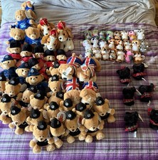 Keel Toys Soft Toy Mega Bundle 70 Toys Inc Mini Motsu Scottish London Police