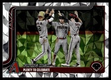 2025 Topps Series 1 Diamante Foil Flying High: Plenty to Celebrate (Corbin