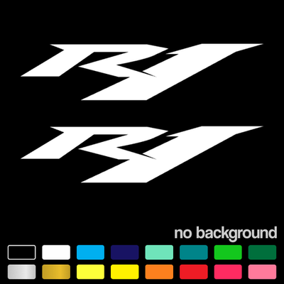 #ad R1 for Yamaha Sport Bike Decal Sticker Motorcycle Racing Vinyl Graphic Style $3.65