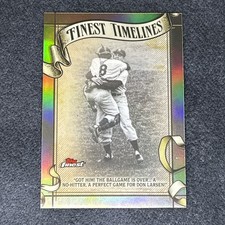 2026 Topps Finest Finest Timelines Refractor Don Larsen Yankees #FT-21 🔥 🔥 