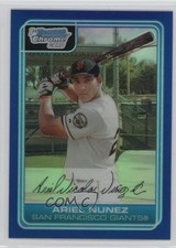 2006 Bowman Chrome Prospects Blue Refractor 145/150 Ariel Nunez #BC51 n8a