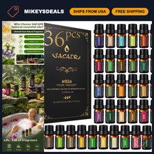 36 Pcs Natural Essential Oil Set - Aromatherapy Fragrance Oils 36 x 5ML 