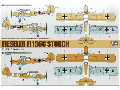 Tamiya - Fieseler Fi 156C Storch 1/48 61100 - Picture 16 of 17