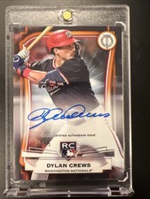 2025 Topps Tribute League Inauguration Autographs Dylan Crews #LIA-DC /25 AU RC