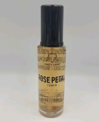 Dirty Lamb Rose Petal Toner 2 oz 60ml Vegan Unisex Natural Full Size - New