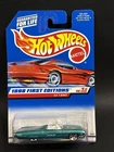 Vintage NIP 1997 Hot Wheels Diecast Car '63 T-BIRD, 1998 First Edition #9