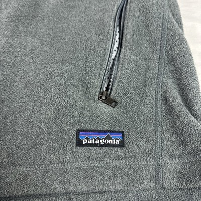 Patagonia Synchilla Vest Mens Large Gray Fleece Full Zip Company