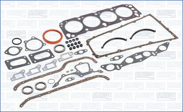 Dichtungsvollsatz Motor Ajusa 50017800 FüR Ford Capri 2 Gecp Taunus Gbts Gbfs 5-image