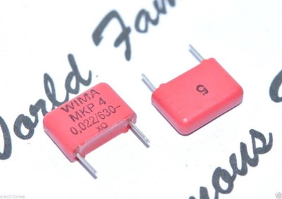 10pcs - WIMA MKP4 0.022uF (0,022��F 22nF) 630V 5% pitch:10mm Capacitor