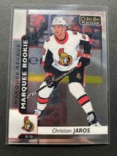 2017-18	O-pee-chee Platinum	Marquee Rookie	Christian Jaros		169	Ottawa Senators