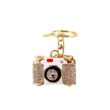 1pz Mini Macchina Fotografica Decorazione Simulazione Fotocamera Ciondolo Catene Chiave